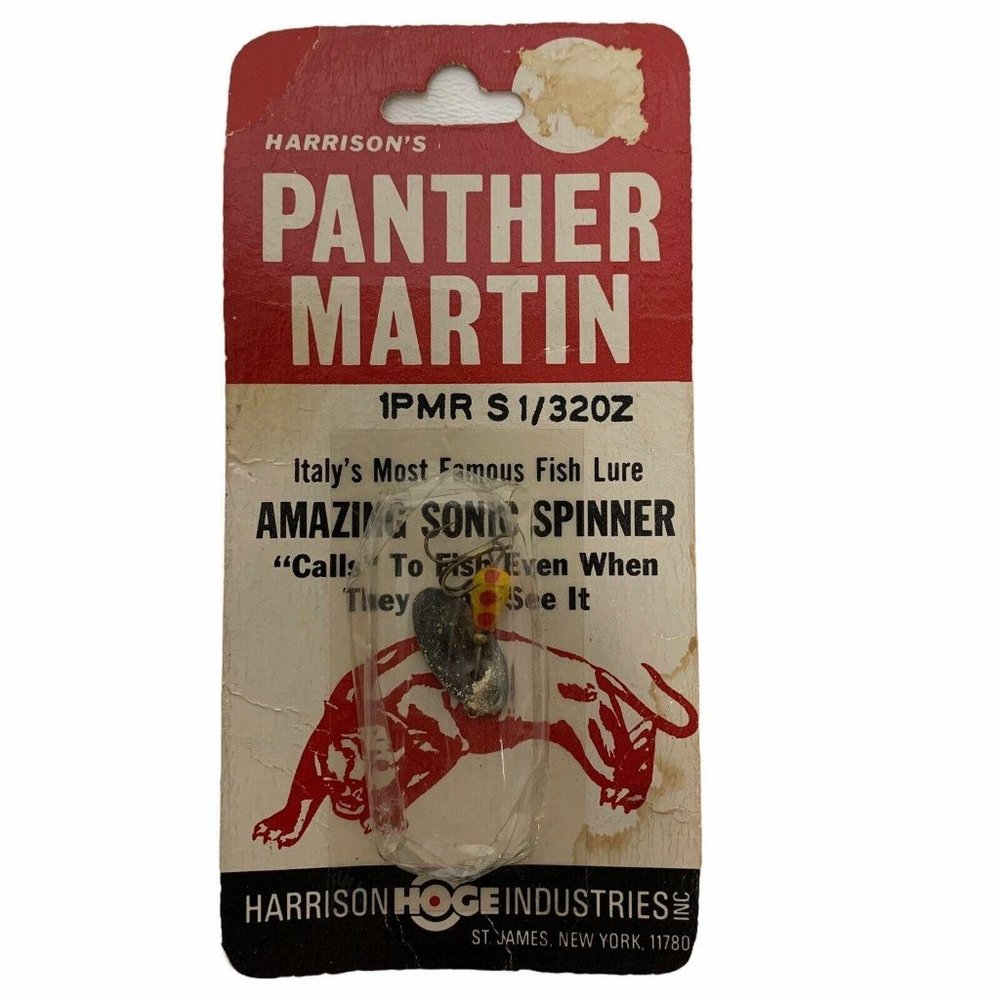 Vintage HHI Panther‎ Martin Classic Teardrop Lure